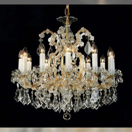 13 light crystal chandelier Maria Theresa