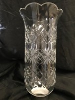 Light vase (bulb shade) with hand cut 1